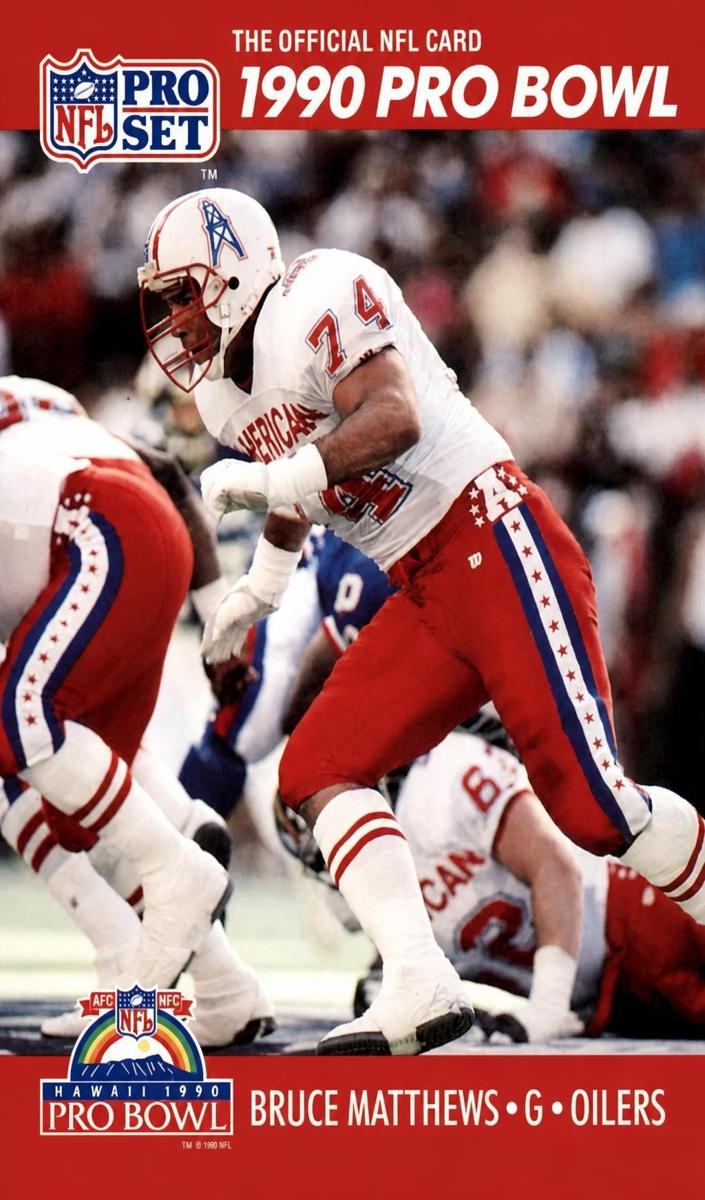 1990 Bruce Matthews #352
