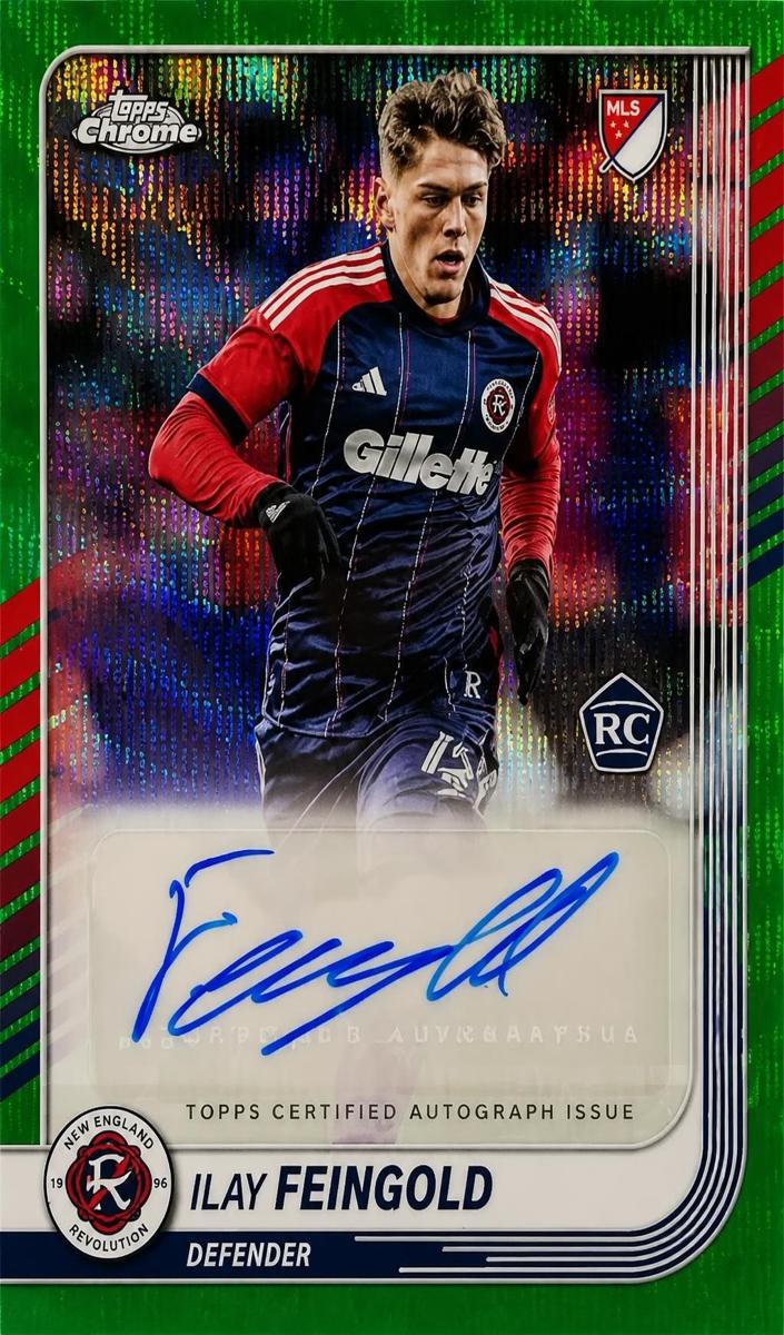 2025 Ilay Feingold [Green Wave Refractor] #CA-IF