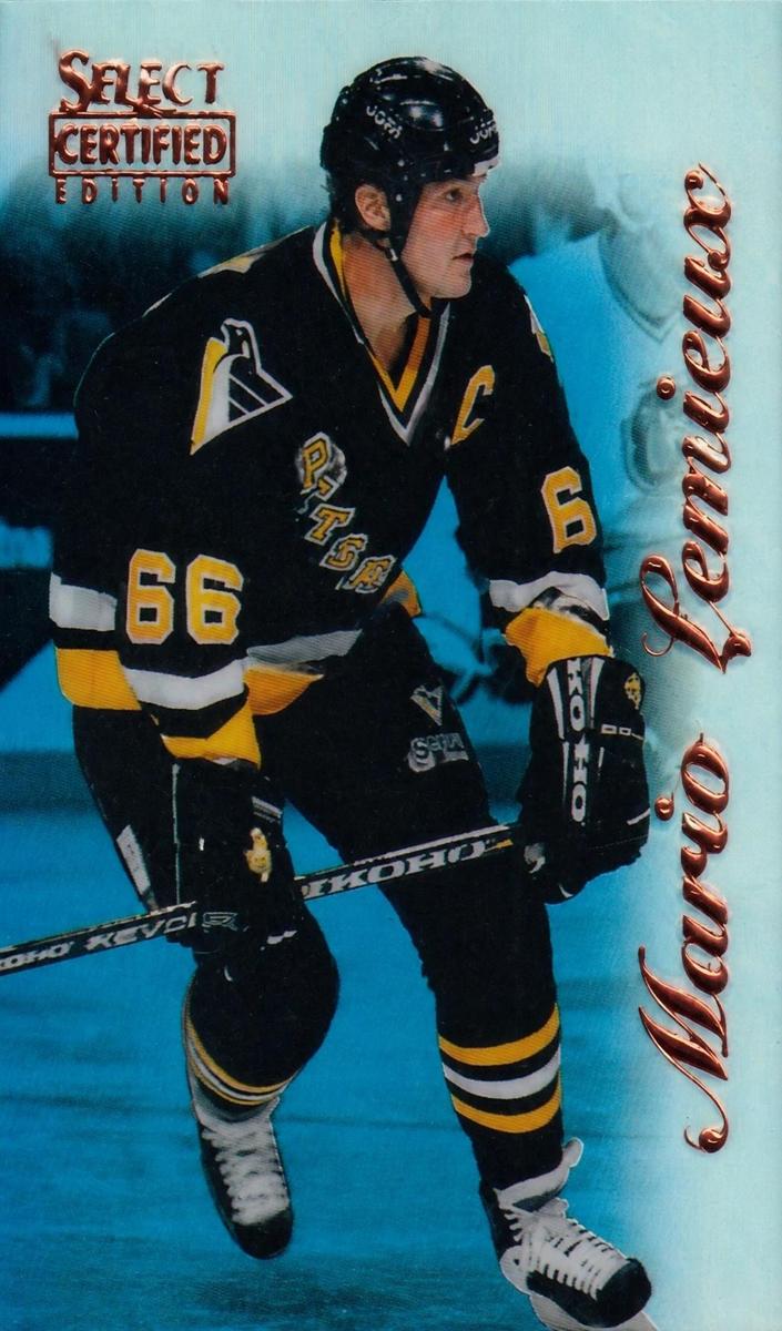 1996 Mario Lemieux [Mirror Blue] #10