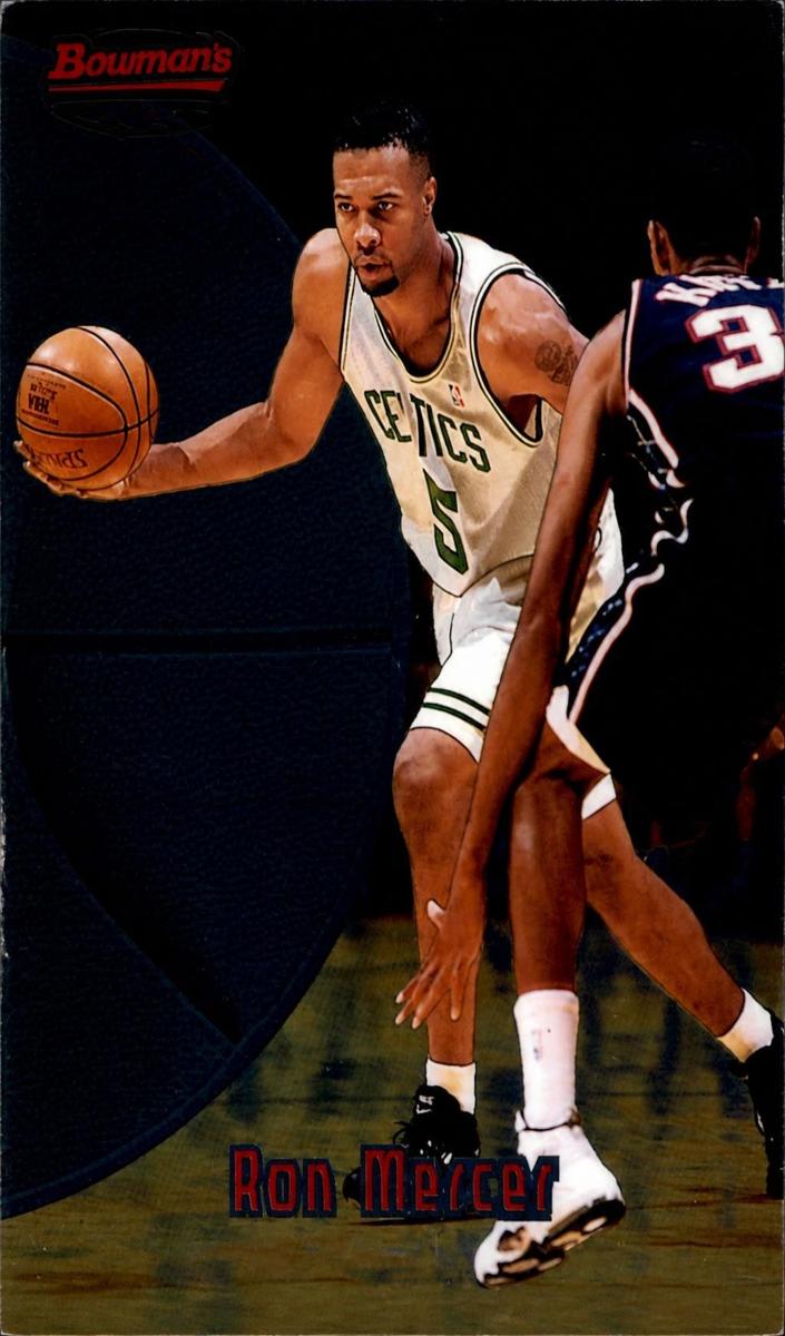 1997 Bowman's Best Ron Mercer #123 card