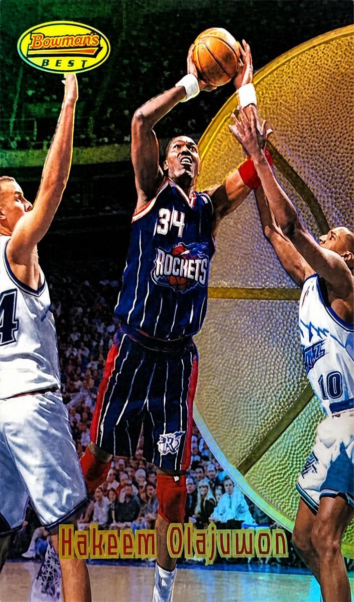 1997 Hakeem Olajuwon [Refractor] #58