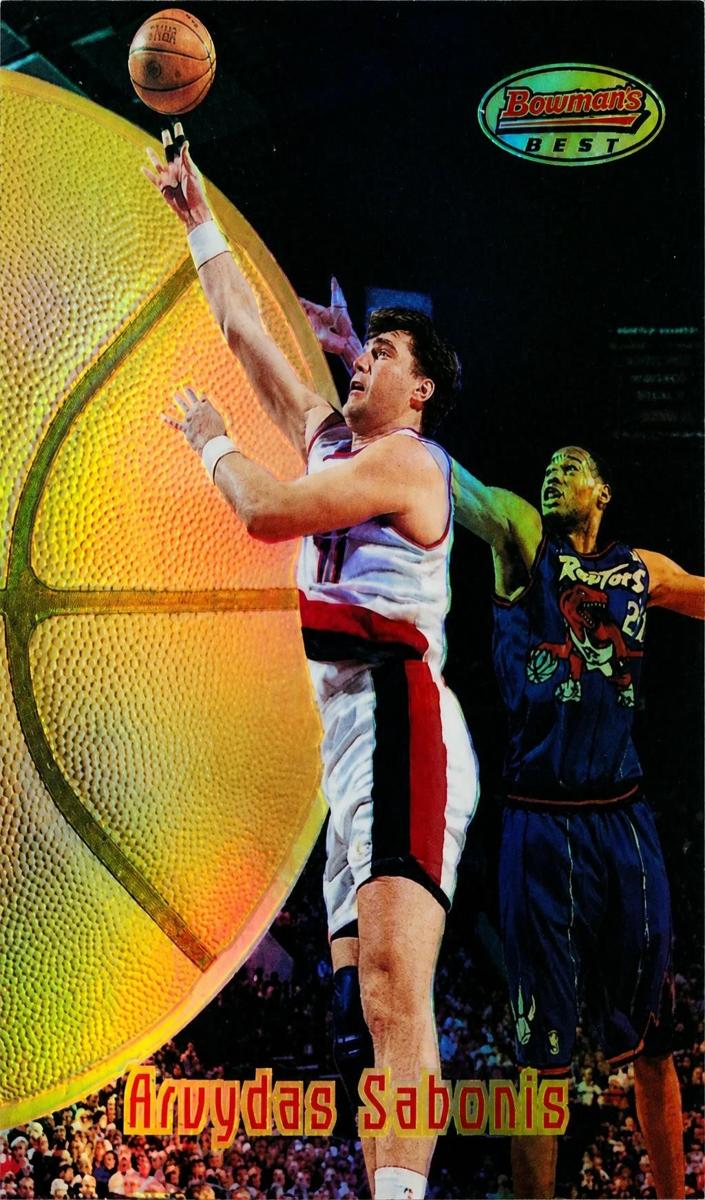 1997 Arvydas Sabonis [Refractor] #89