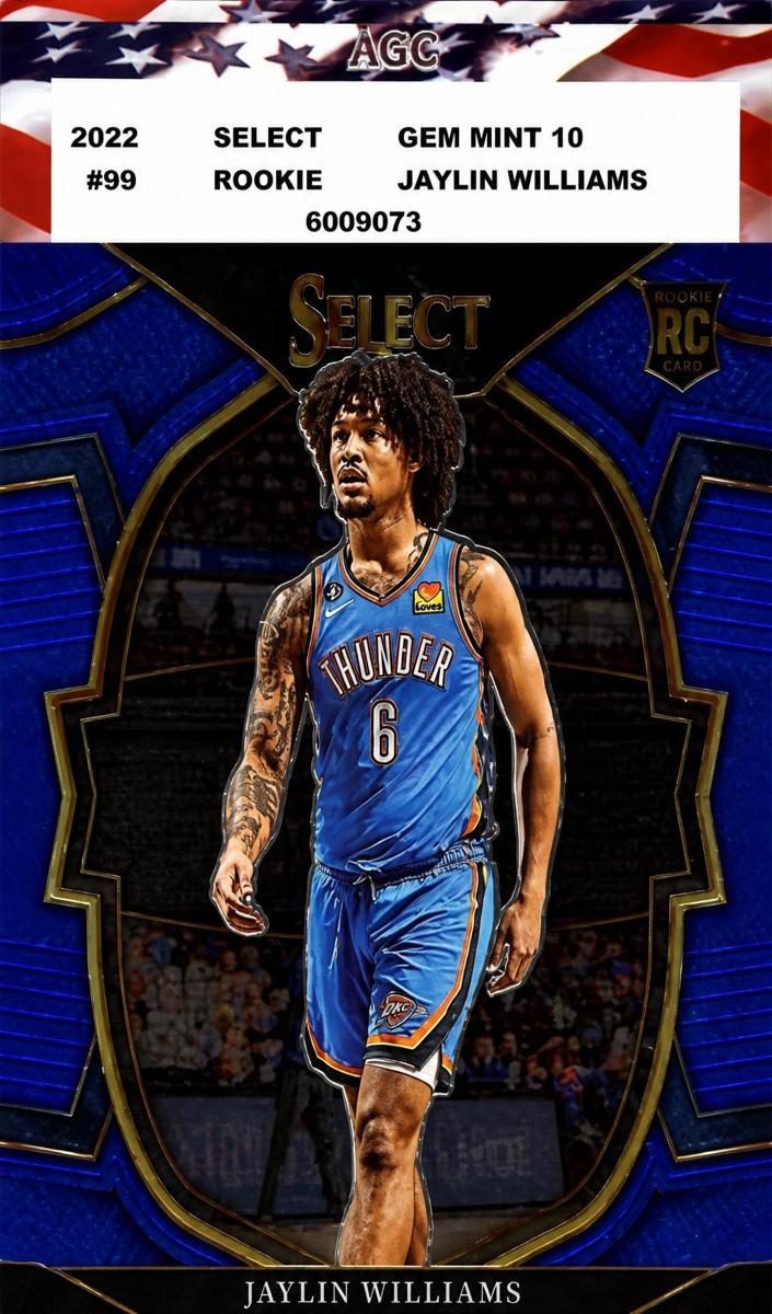 2022 Panini Select Jaylin Williams #99 card