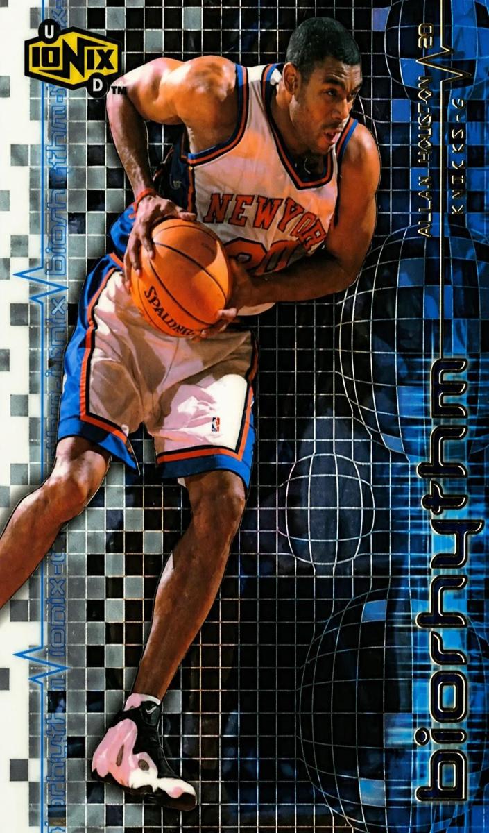 1999 Upper Deck Ionix Allan Houston #B10 card