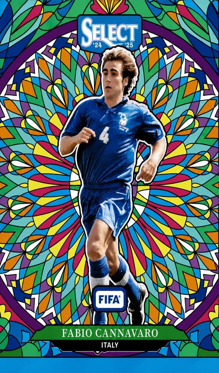 2024 Panini Select FIFA Fabio Cannavaro #28 card