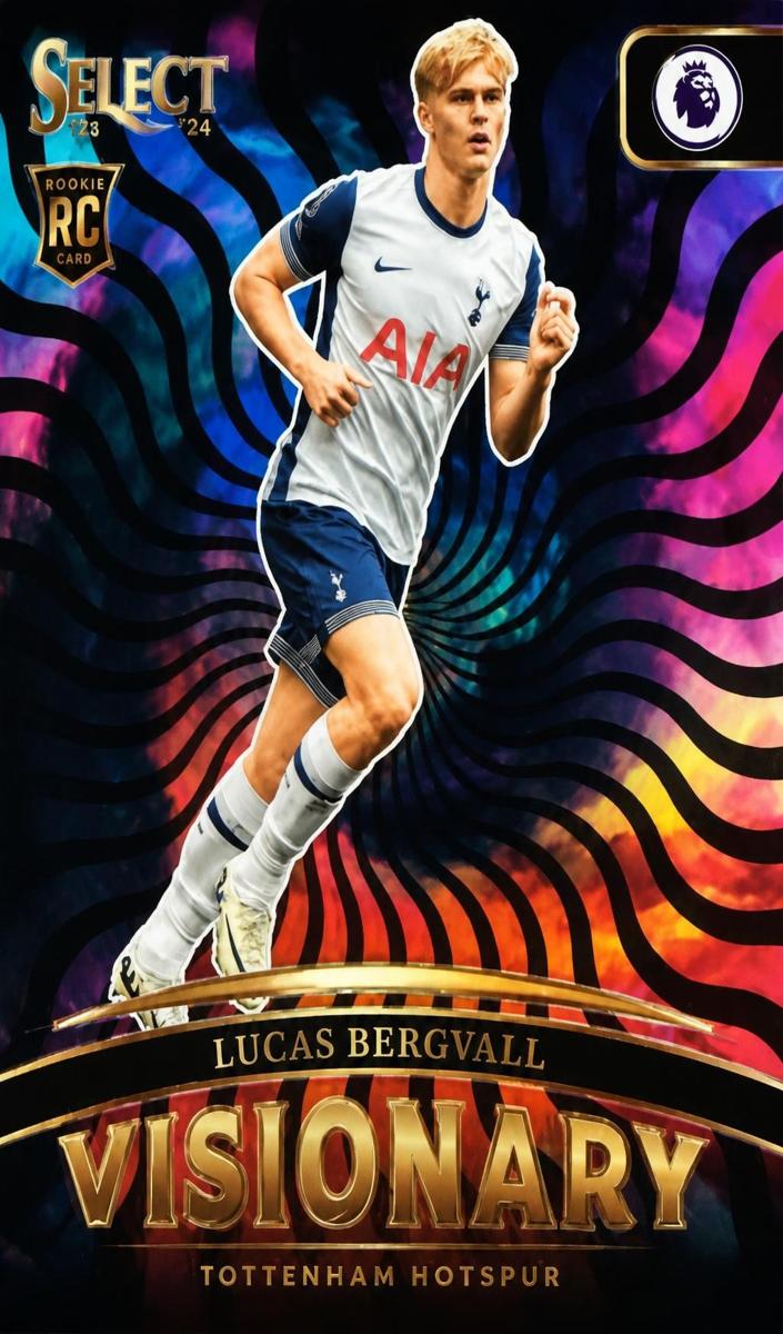 2024 Panini Select FIFA Lucas Bergvall #13 card