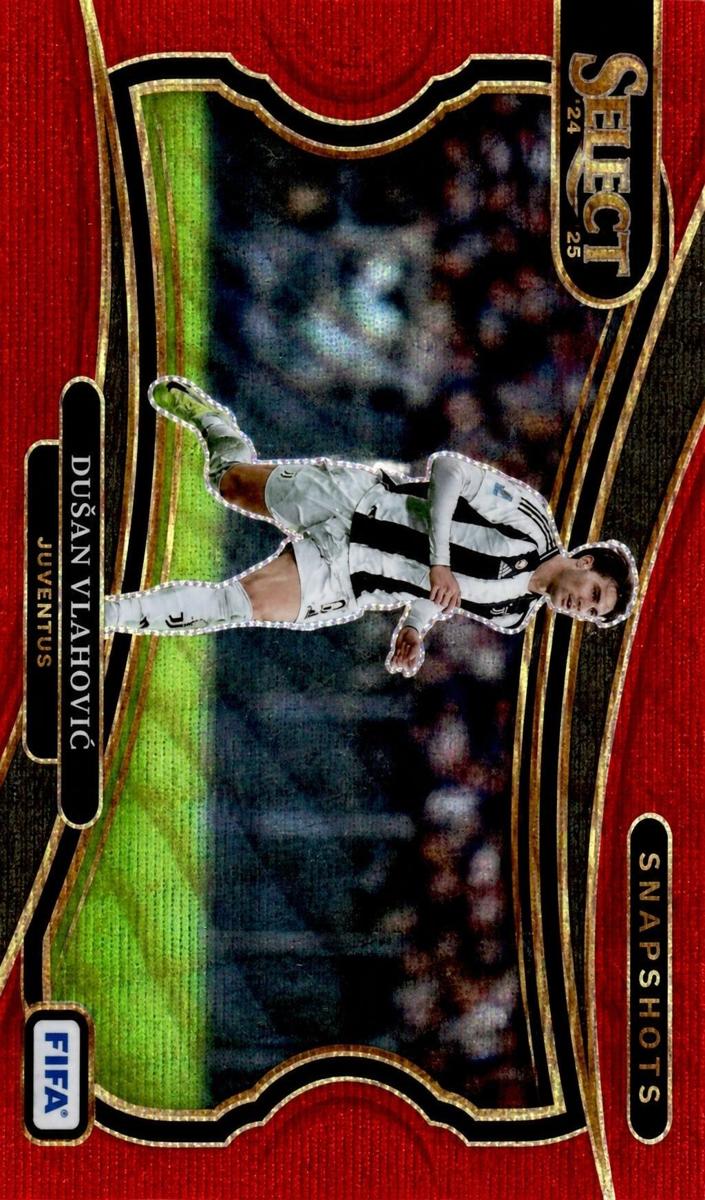2024 Panini Select FIFA Dusan Vlahovic [Gold] #11 card