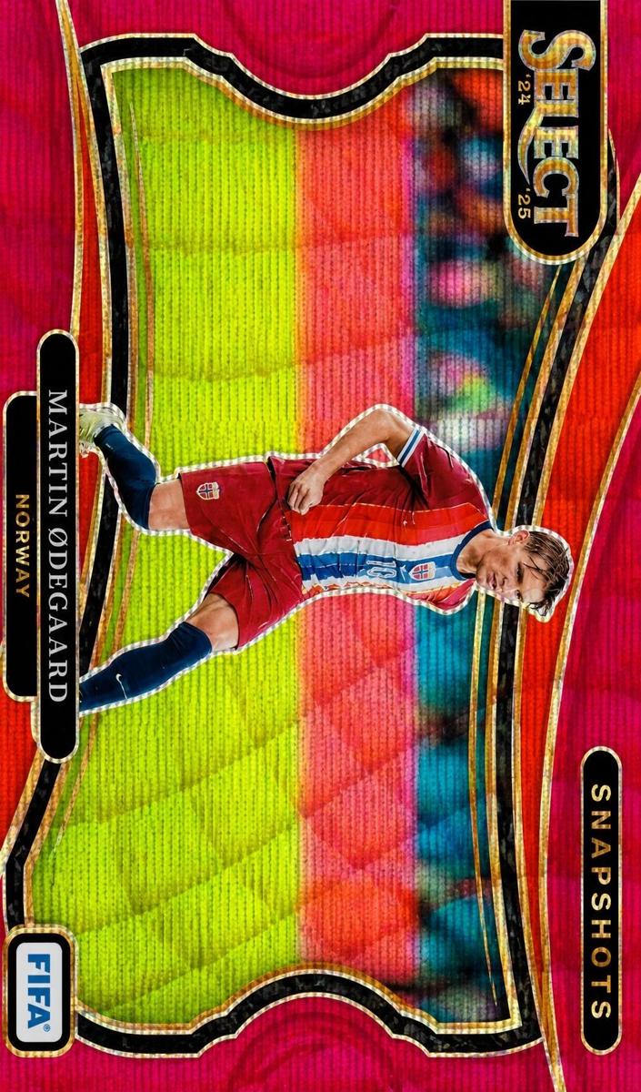 2024 Panini Select FIFA Martin Odegaard [Zebra] #24 card