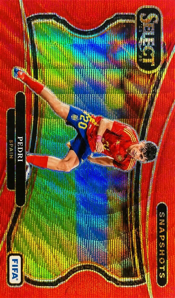 2024 Panini Select FIFA Pedri [Red Wave] #10 card