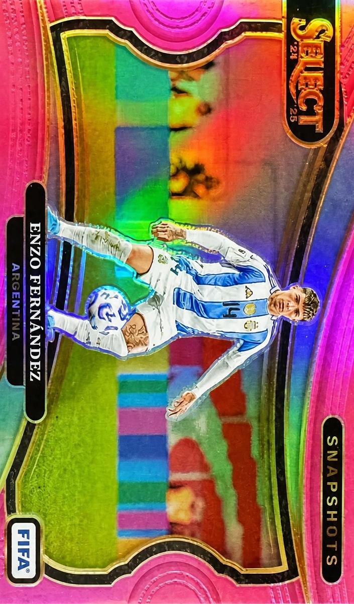 2024 Panini Select FIFA Enzo Fernandez [Pink] #2 card