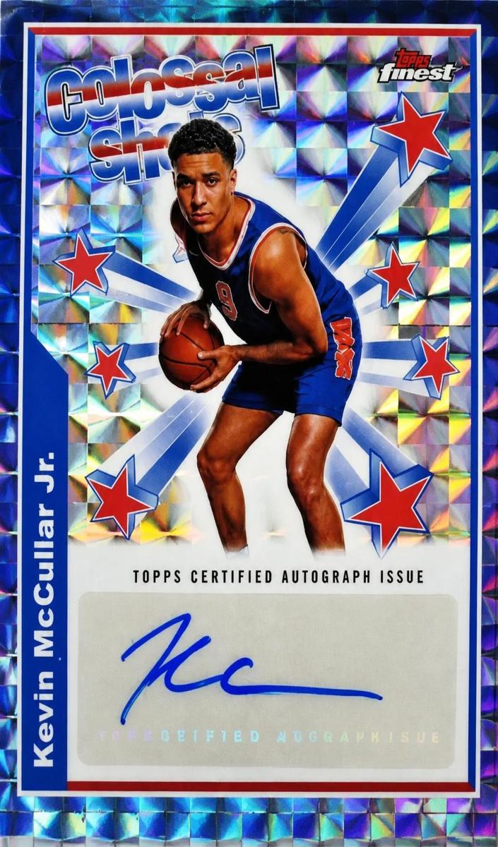 2024 Topps Finest Kevin McCullar Jr. #BSA-KM card