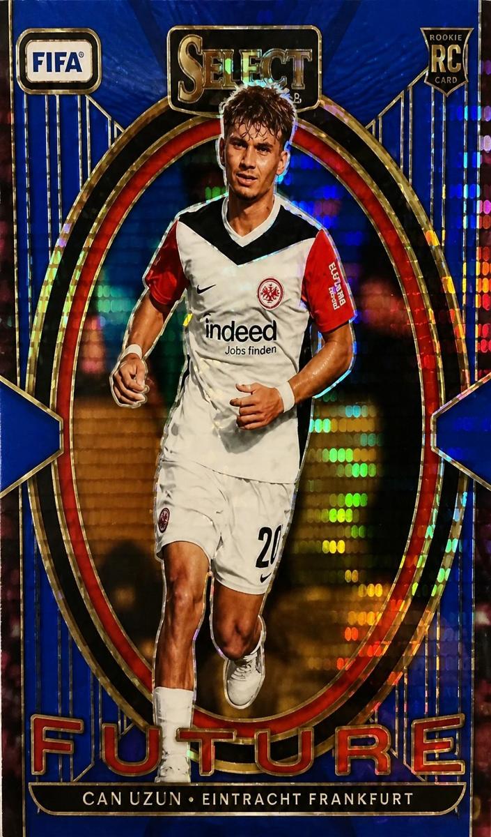 2024 Panini Select FIFA Can Uzun [Blue Pulsar] #8 card