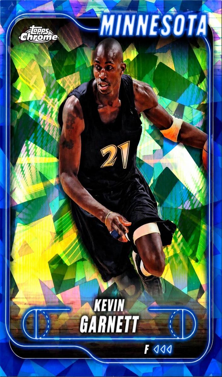 2024 Topps Chrome Sapphire Kevin Garnett #44 card