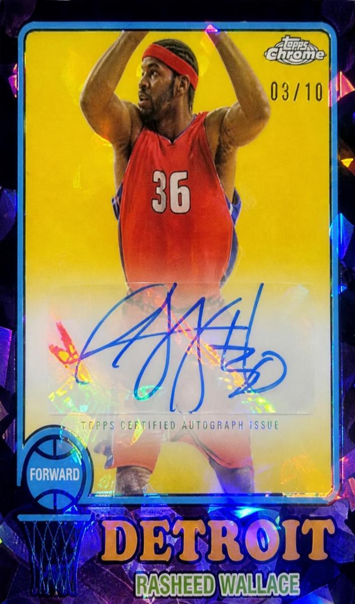 2024 Rasheed Wallace [Purple] #73TA-RW