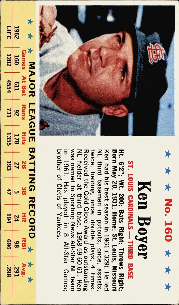 1963 Ken Boyer #160