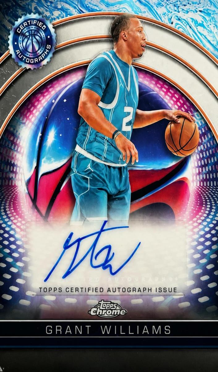 2024 Topps Chrome Grant Williams #TCAI-GW card