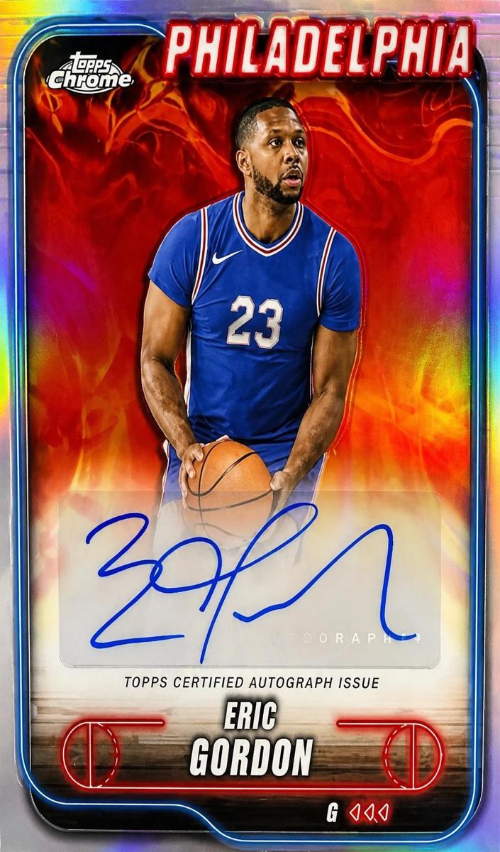 2024 Topps Chrome Eric Gordon #TCA-EG card