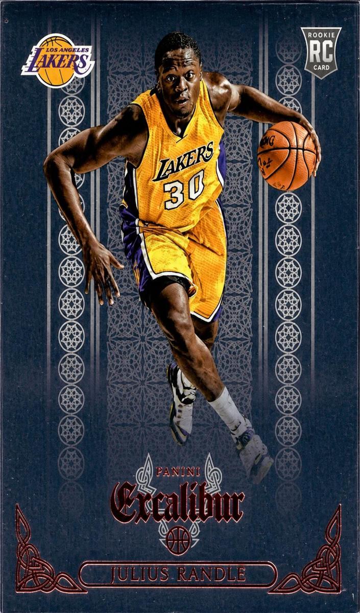 2014 Panini Excalibur Julius Randle #189 card