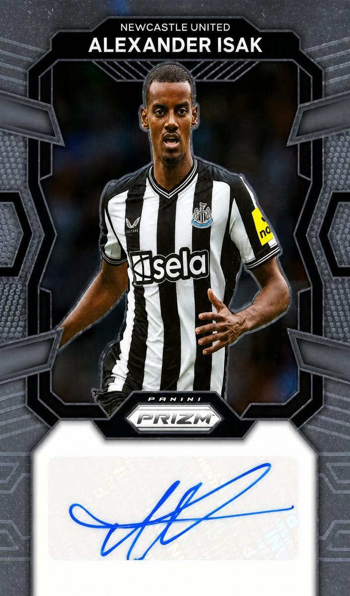 2023 Panini Prizm Premier League Alexander Isak #S-AI card