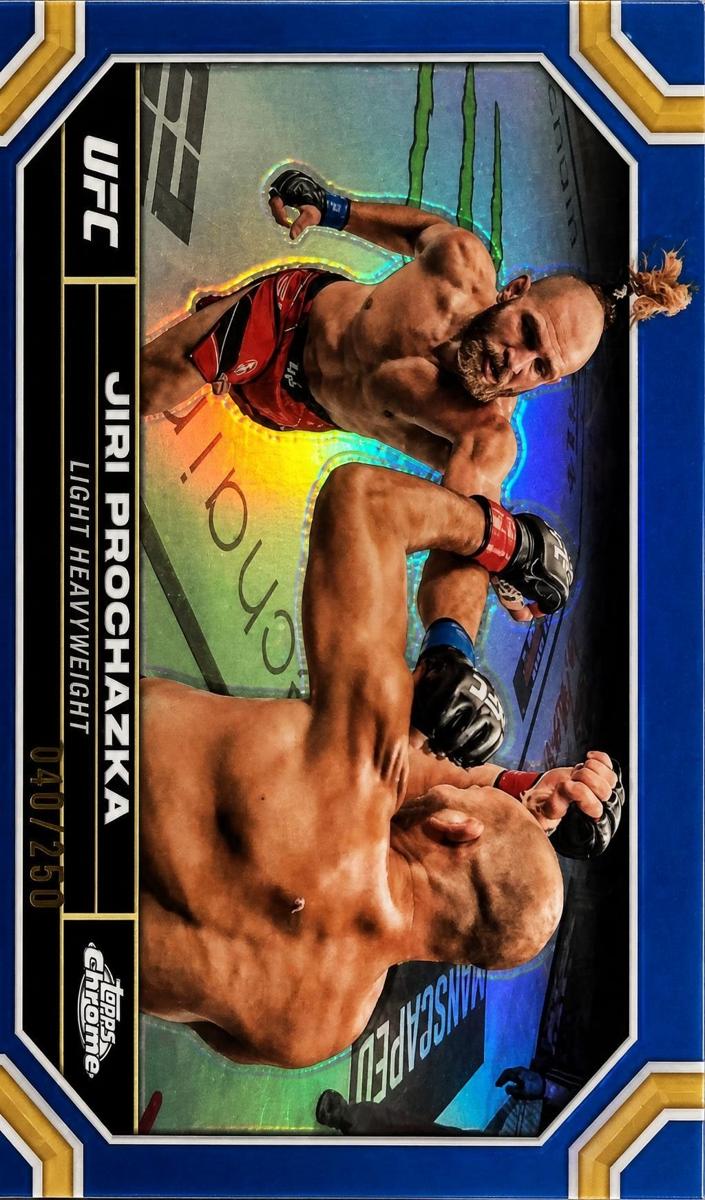 2024 Jiri Prochazka [Blue Refractor] #95