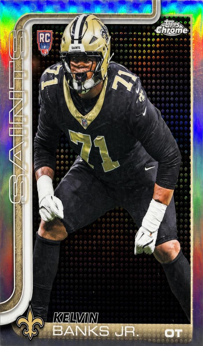 2025 Kelvin Banks Jr. [Yellow Wave Refractor] #378