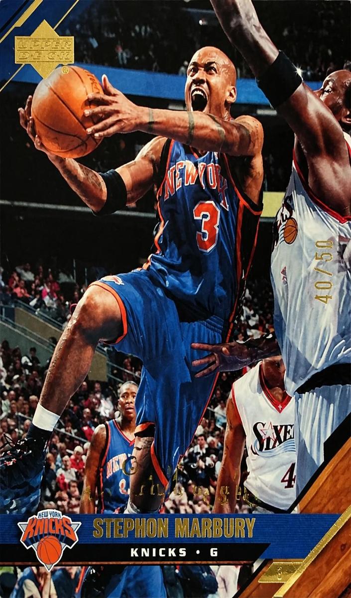 2005 Stephon Marbury [UD Exclusives Gold] #125