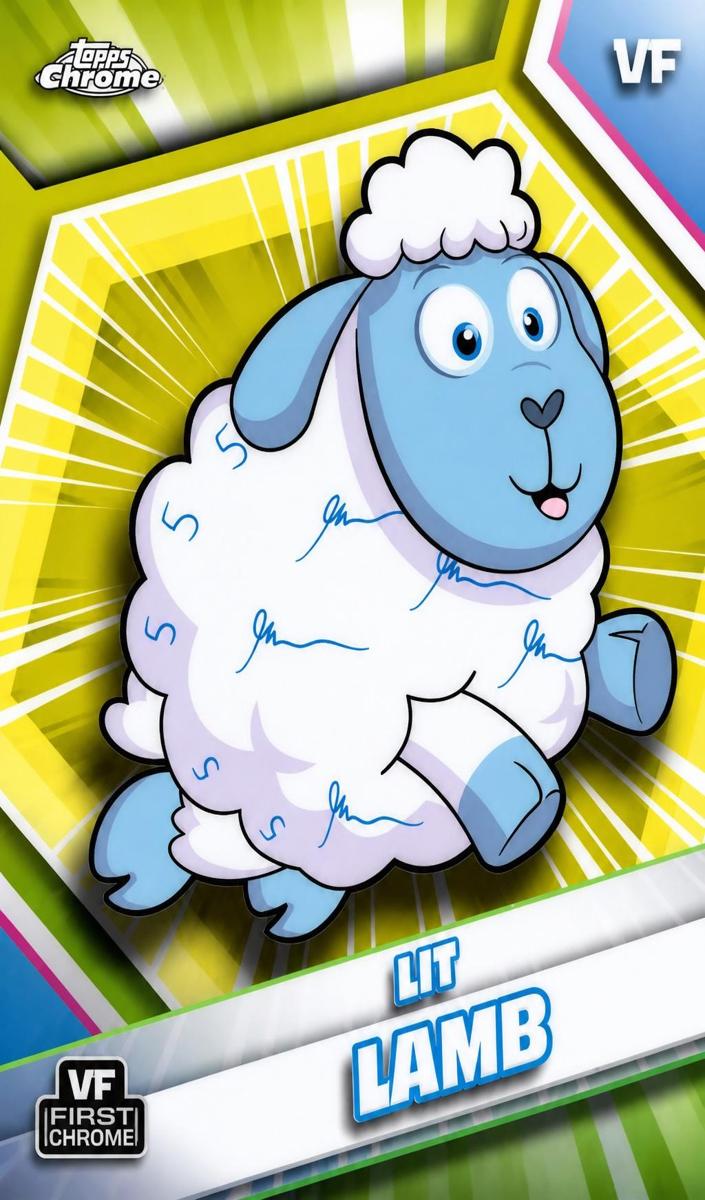 2026 Lit Lamb [Yellow Refractor] #114