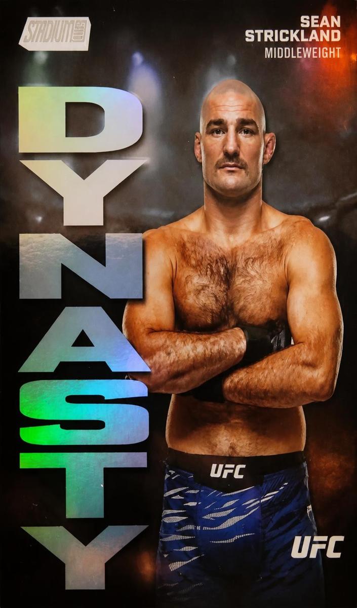 2025 Topps Stadium Club Dynasty And Destiny Sean Strickland #DD-17 card