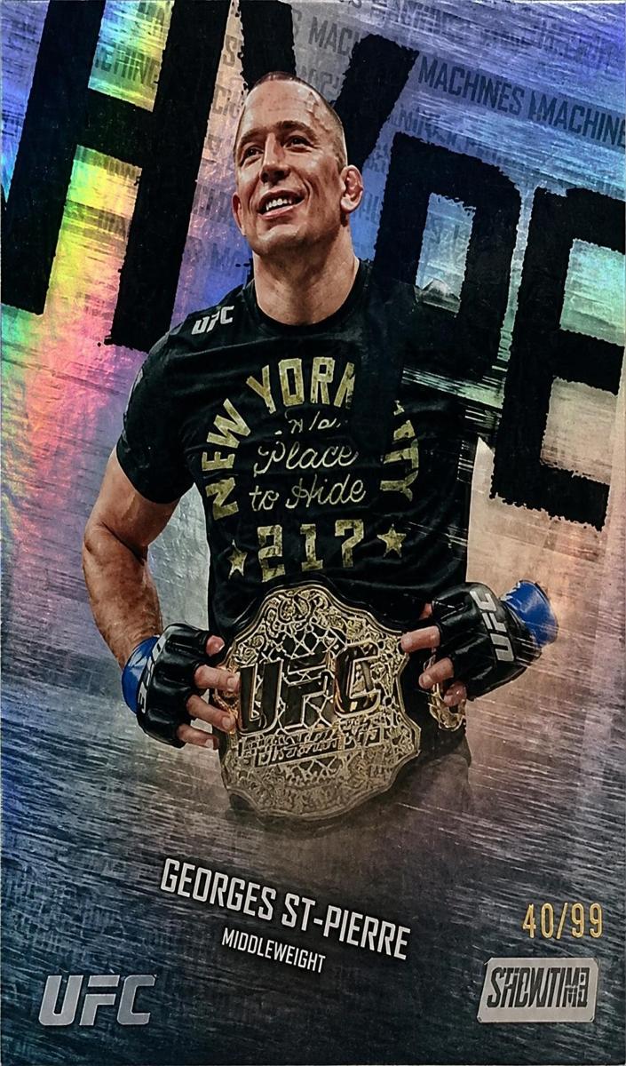 2025 Topps Stadium Club Georges St-Pierre [Green] #HM-12 card