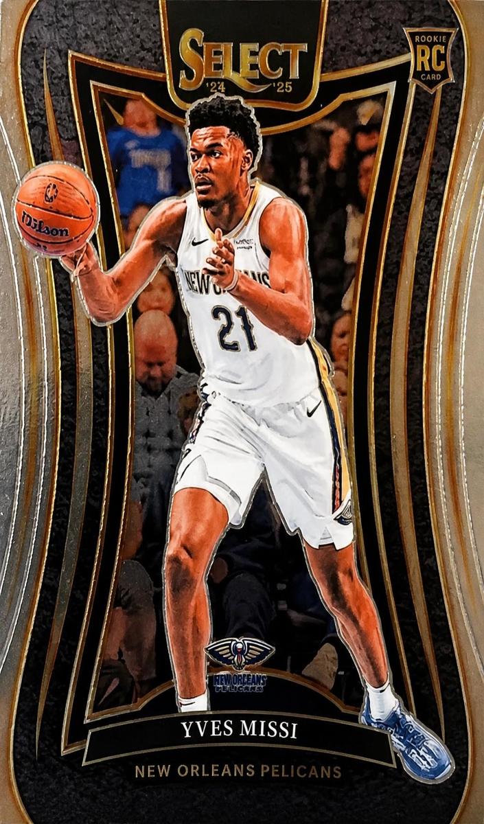 2024 Panini Select Yves Missi #368 card