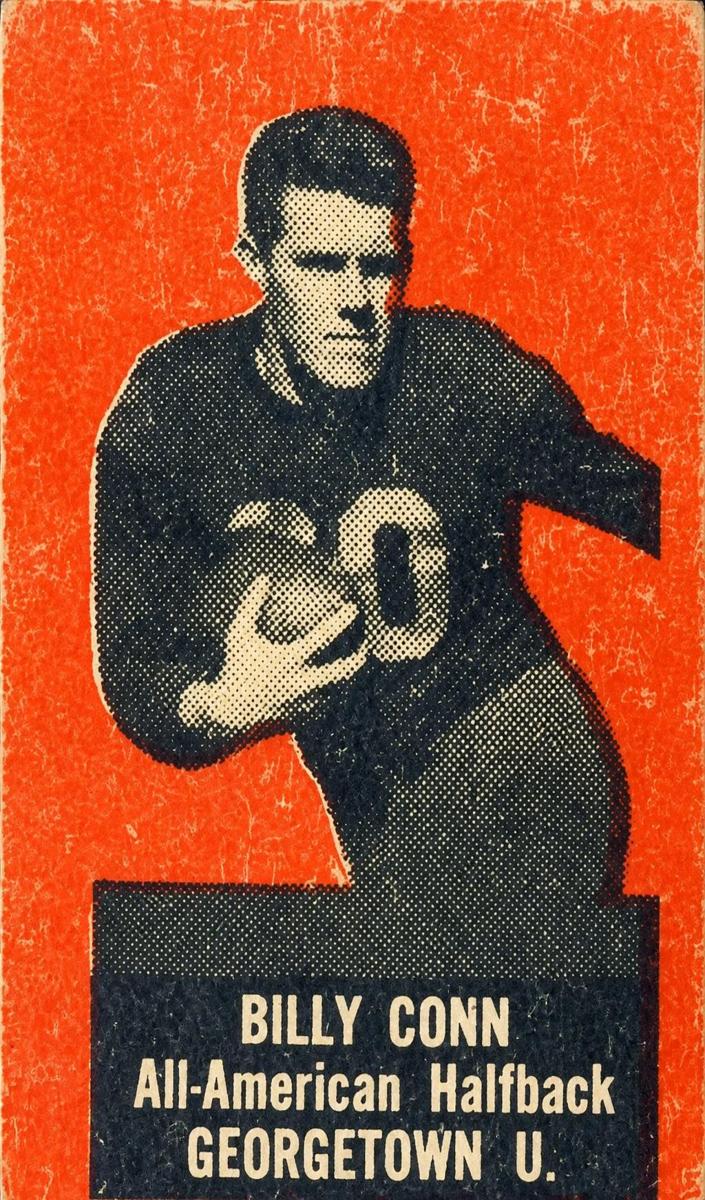 1950 Topps Felt Backs Billy Conn #17 card