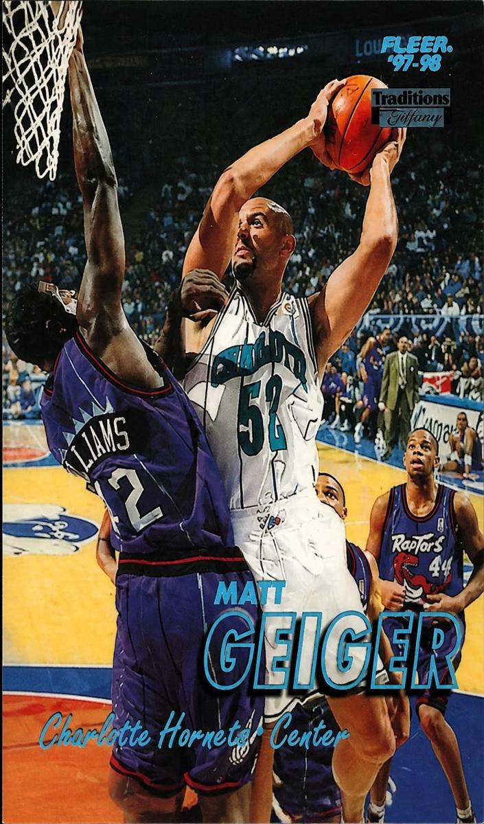 1997 Fleer Matt Geiger #155 card