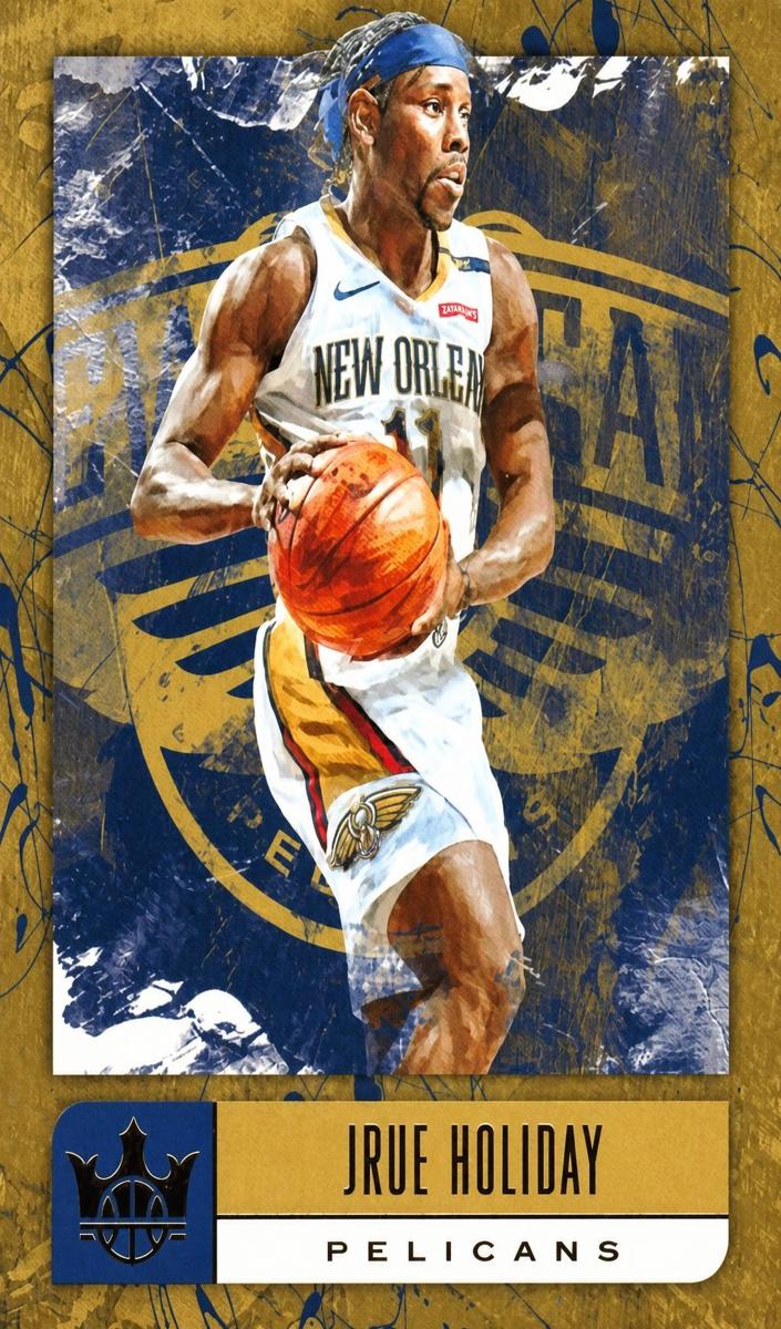 2018 Panini Court Kings Jrue Holiday #45 card