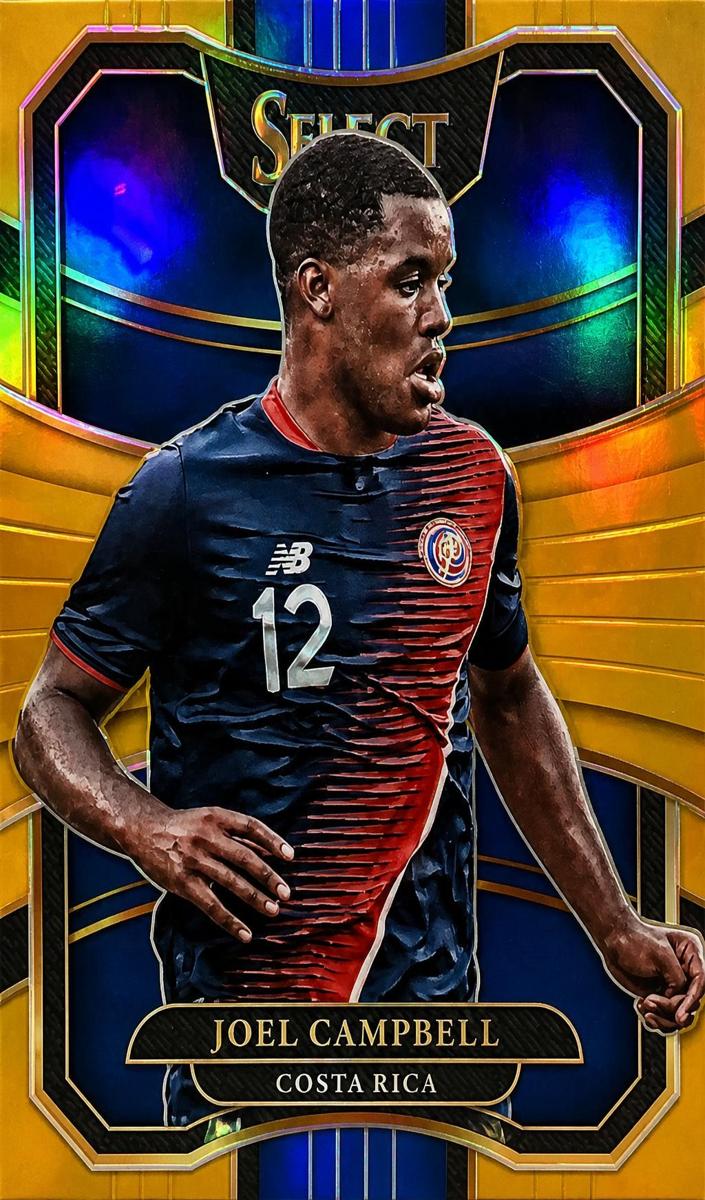 2017 Panini Select Joel Campbell [Gold] #39 card