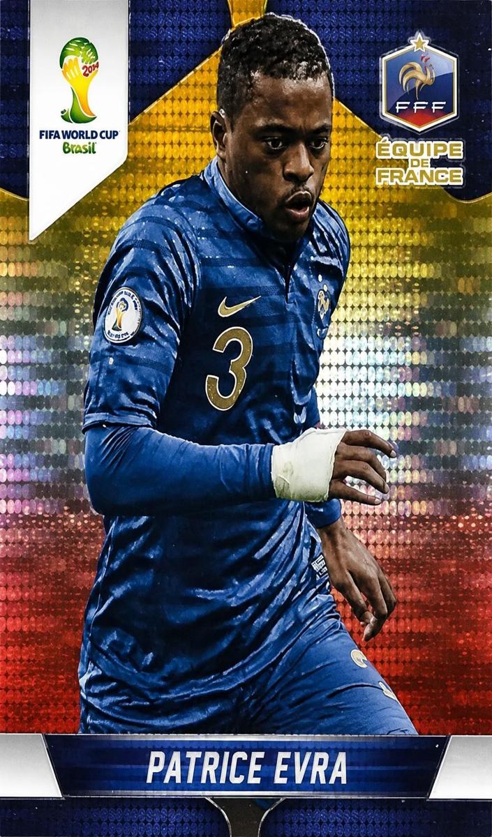 2014 Patrice Evra [Yellow and Red Pulsar] #77