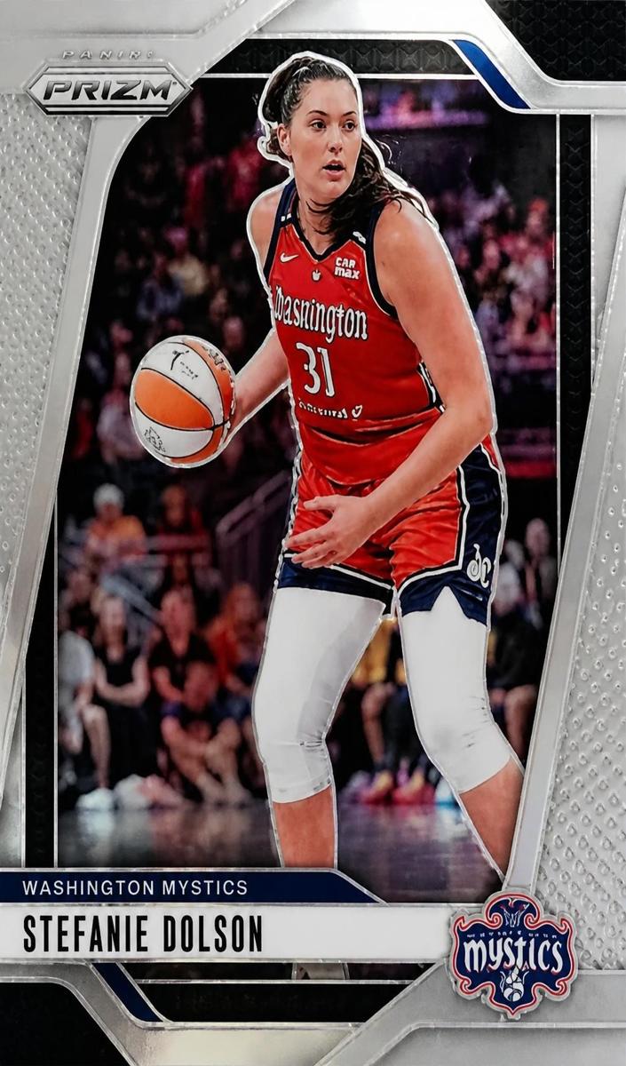 2024 Panini Prizm WNBA Stefanie Dolson #34 card