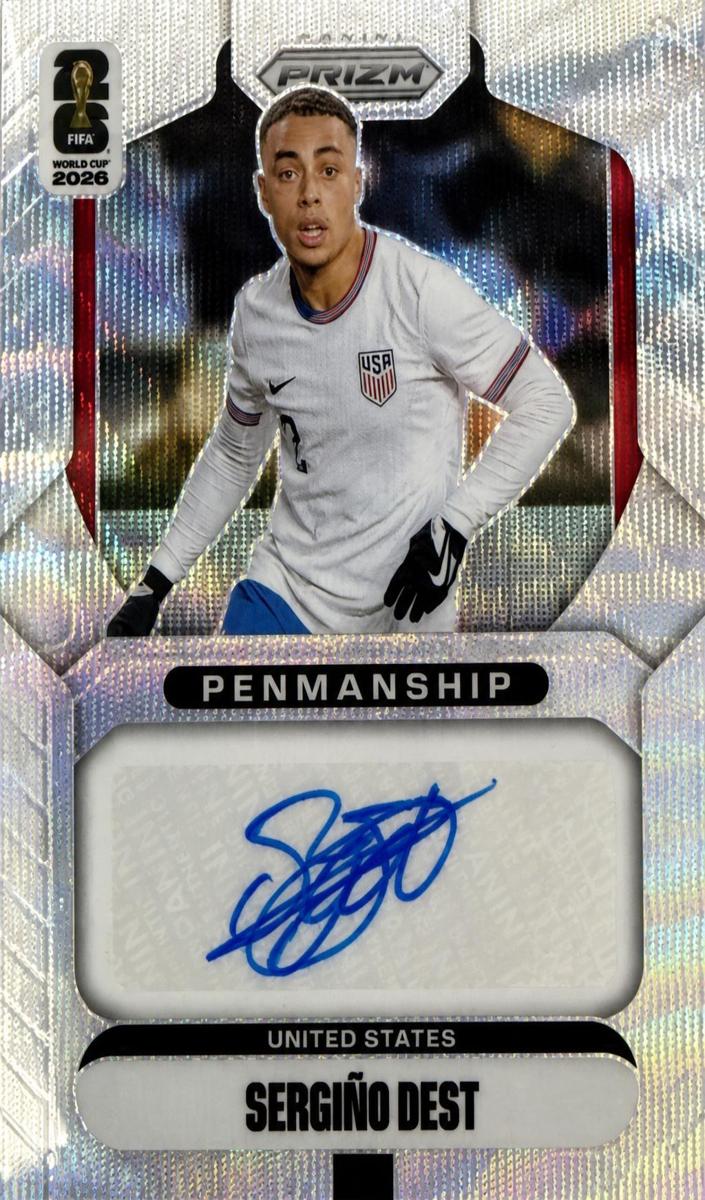2026 Panini Prizm FIFA World Cup Sergino Dest #P-SD card
