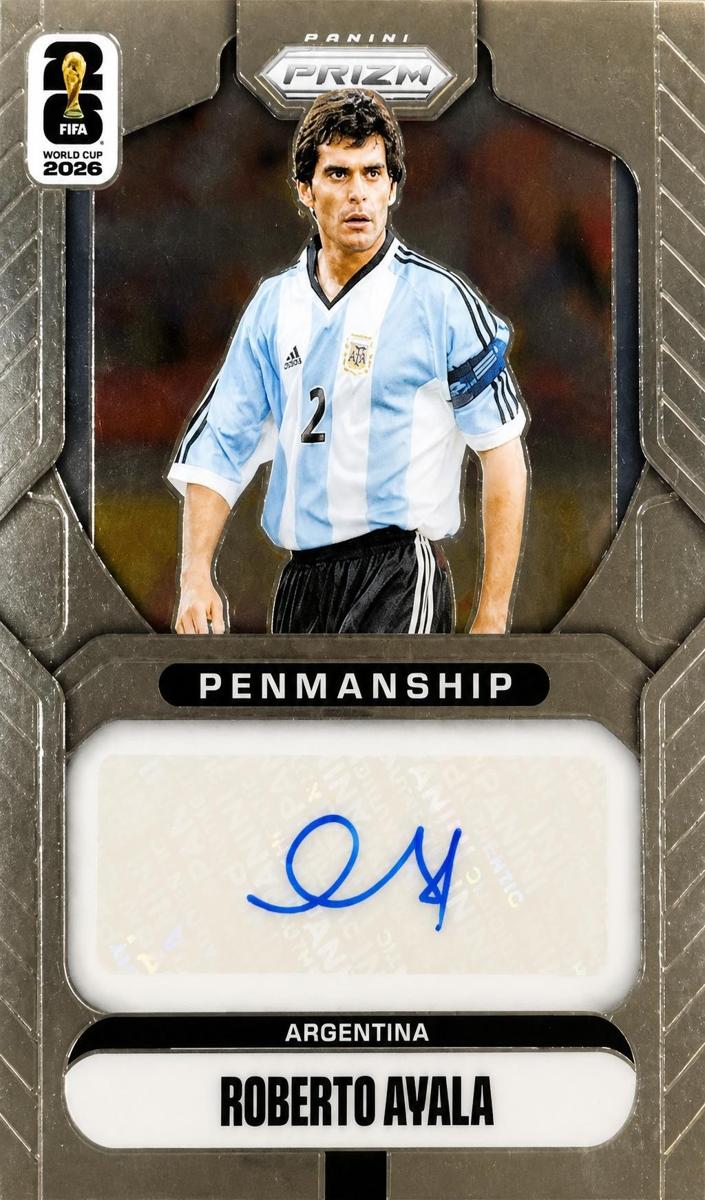 2026 Panini Prizm FIFA World Cup Roberto Ayala #P-RA card