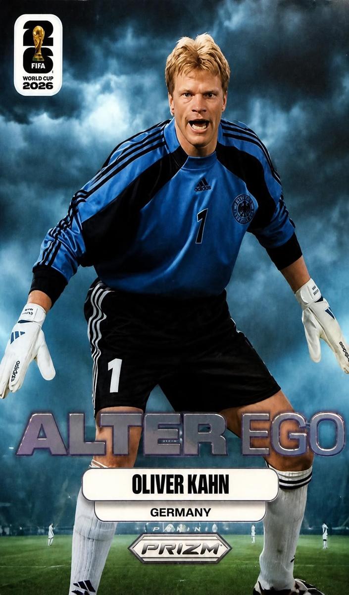 2026 Panini Prizm FIFA World Cup Oliver Kahn #7 card