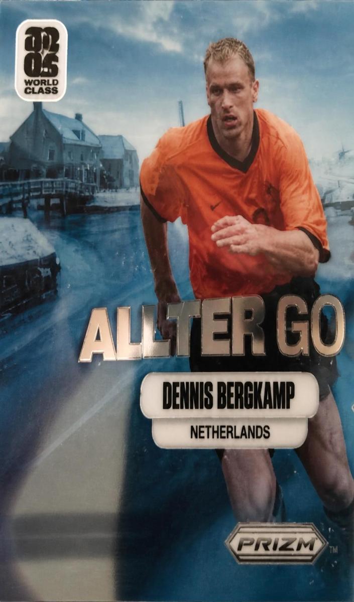 2026 Panini Prizm FIFA World Cup Dennis Bergkamp #8 card