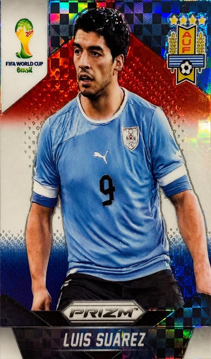2014 Luis Suarez [Red White and Blue Plaid] #194