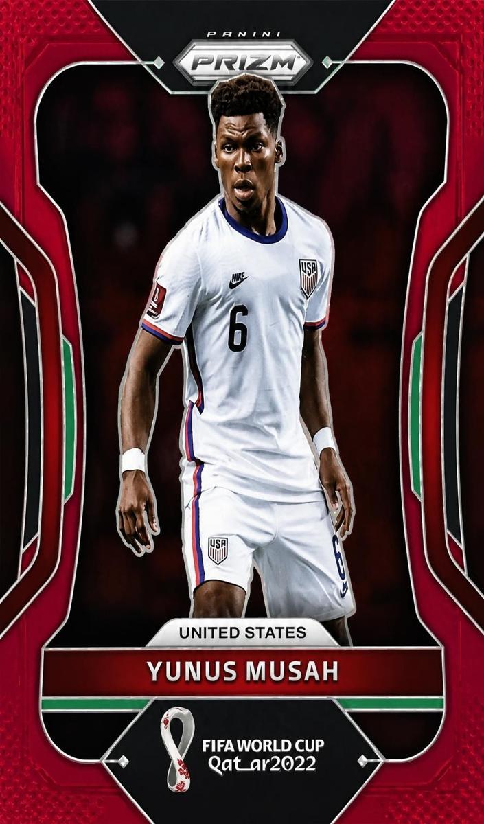 2022 Yunus Musah [Prizms Maroon] #210