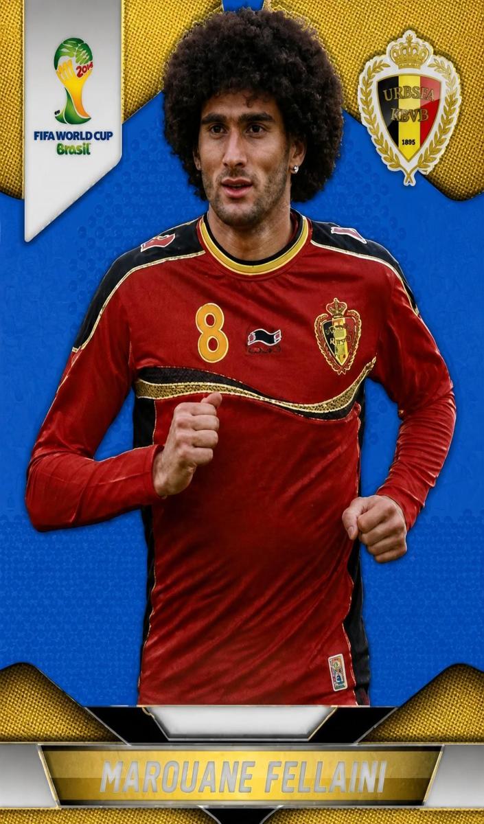 2014 Marouane Fellaini [Blue] #22