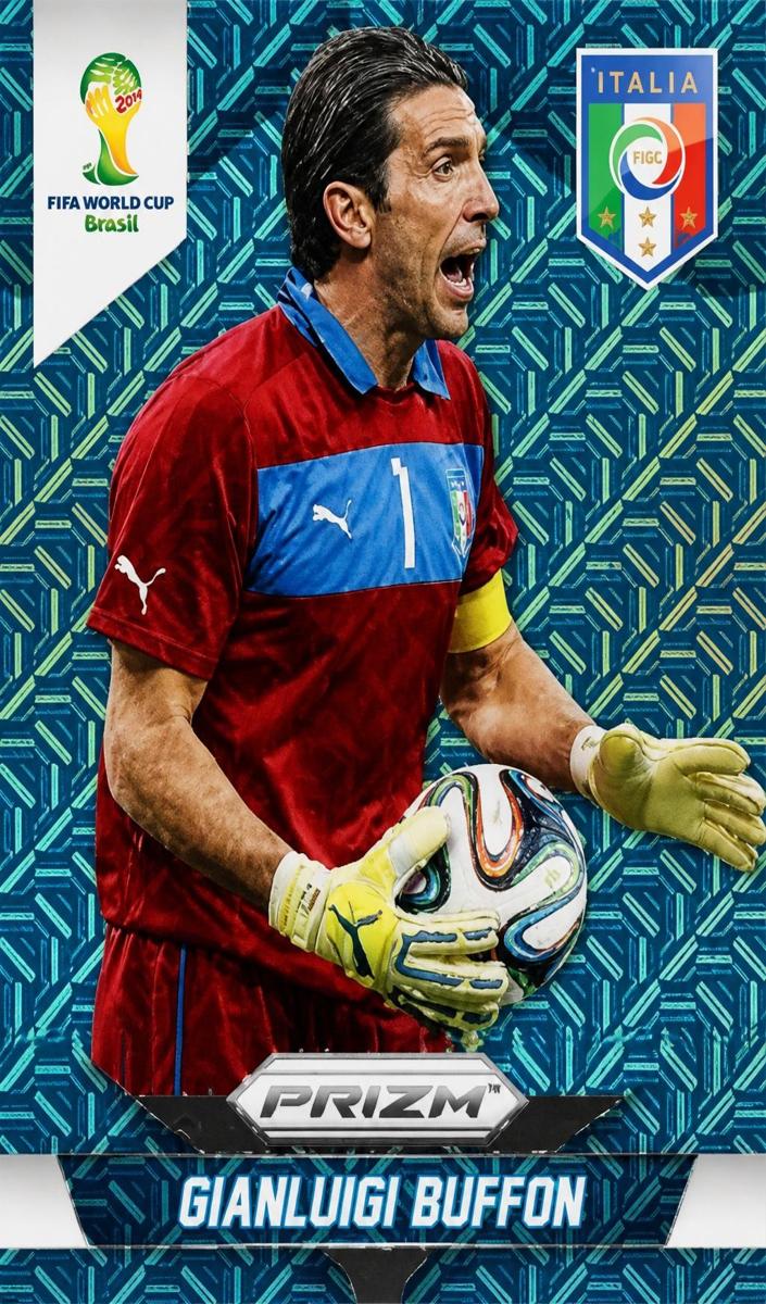 2014 Panini Prizm World Cup Gianluigi Buffon [Blue] #123 card