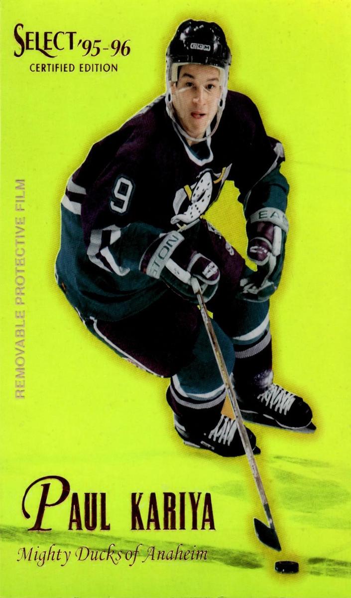 1995 Paul Kariya [Mirror Gold] #13
