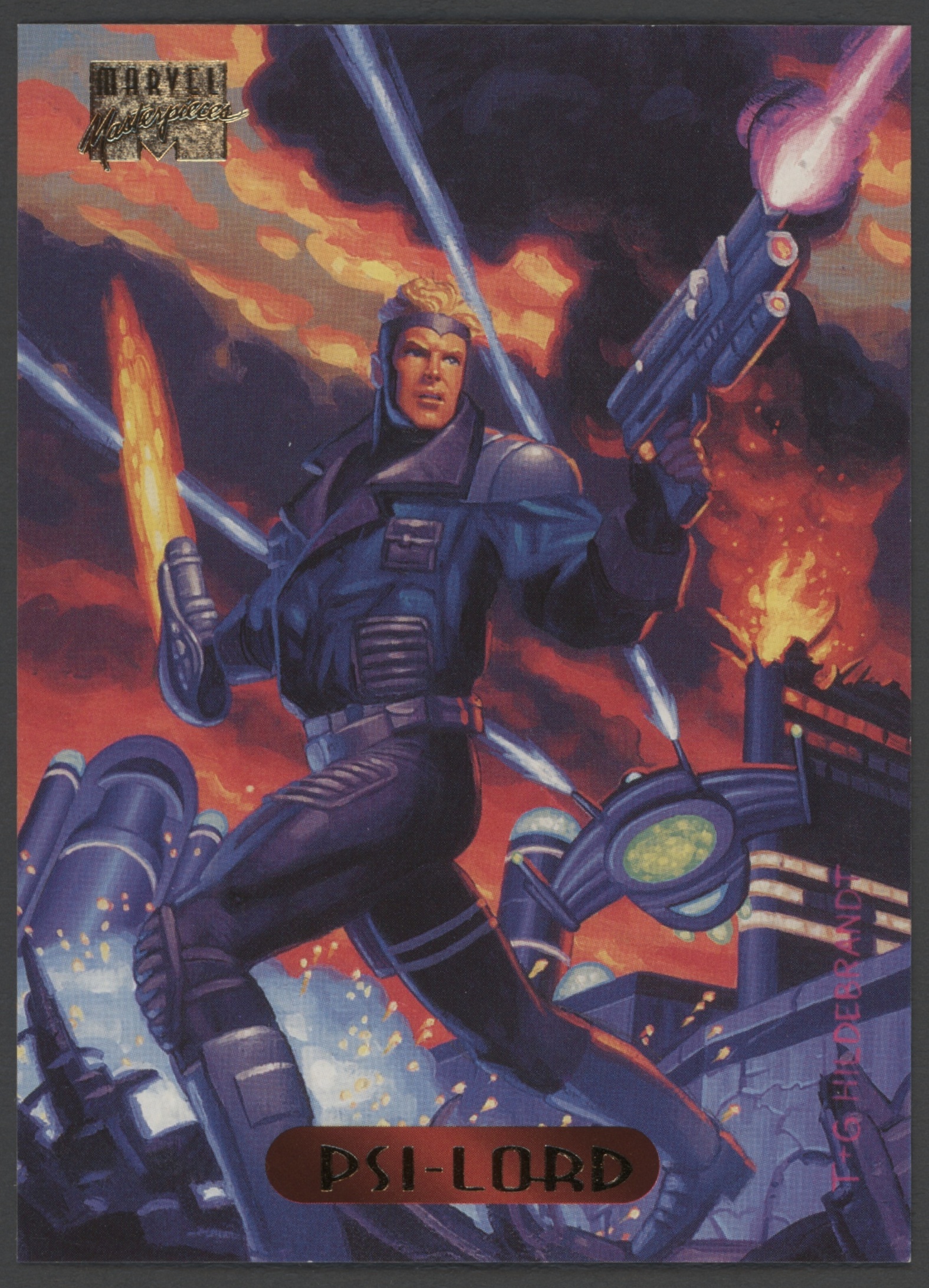 1994 Fleer Marvel Masterpieces Psi-Lord #92 card