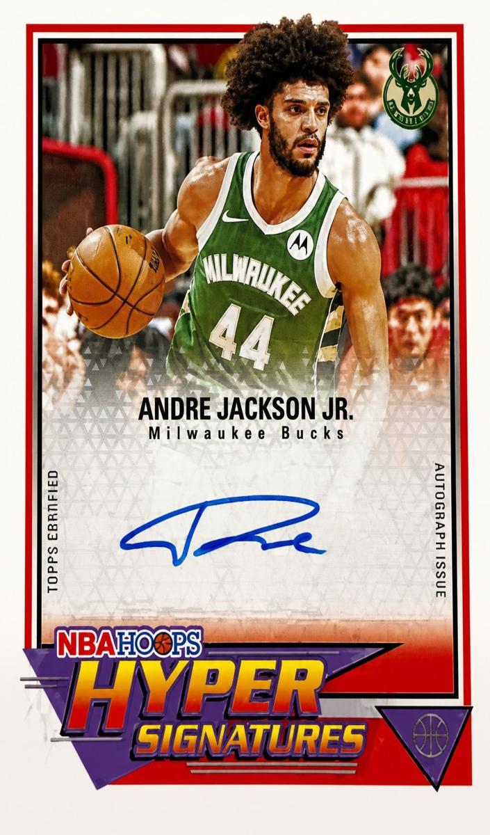 2025 Topps NBA Hoops Andre Jackson Jr. #HHS-AJ card