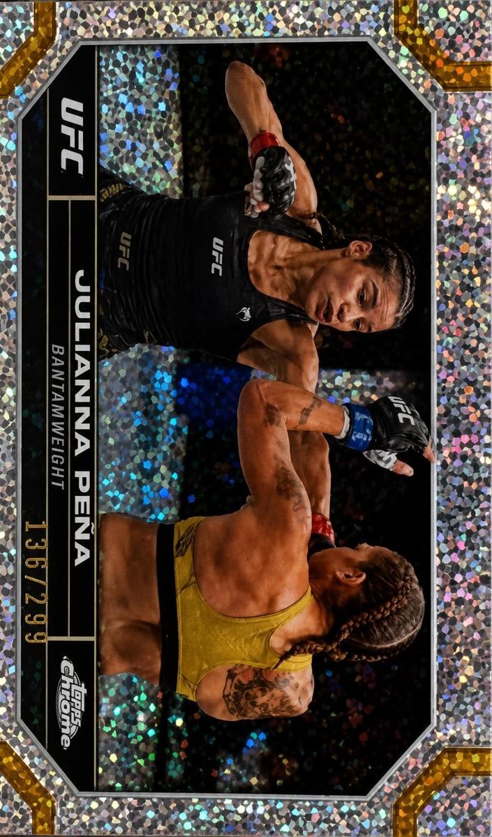 2024 Julianna Pena [Gold Refractor] #102