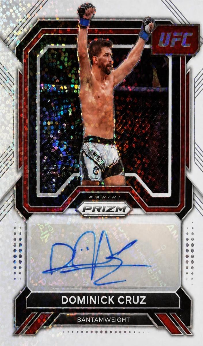 2023 Dominick Cruz [White Sparkle] #SA-DCZ