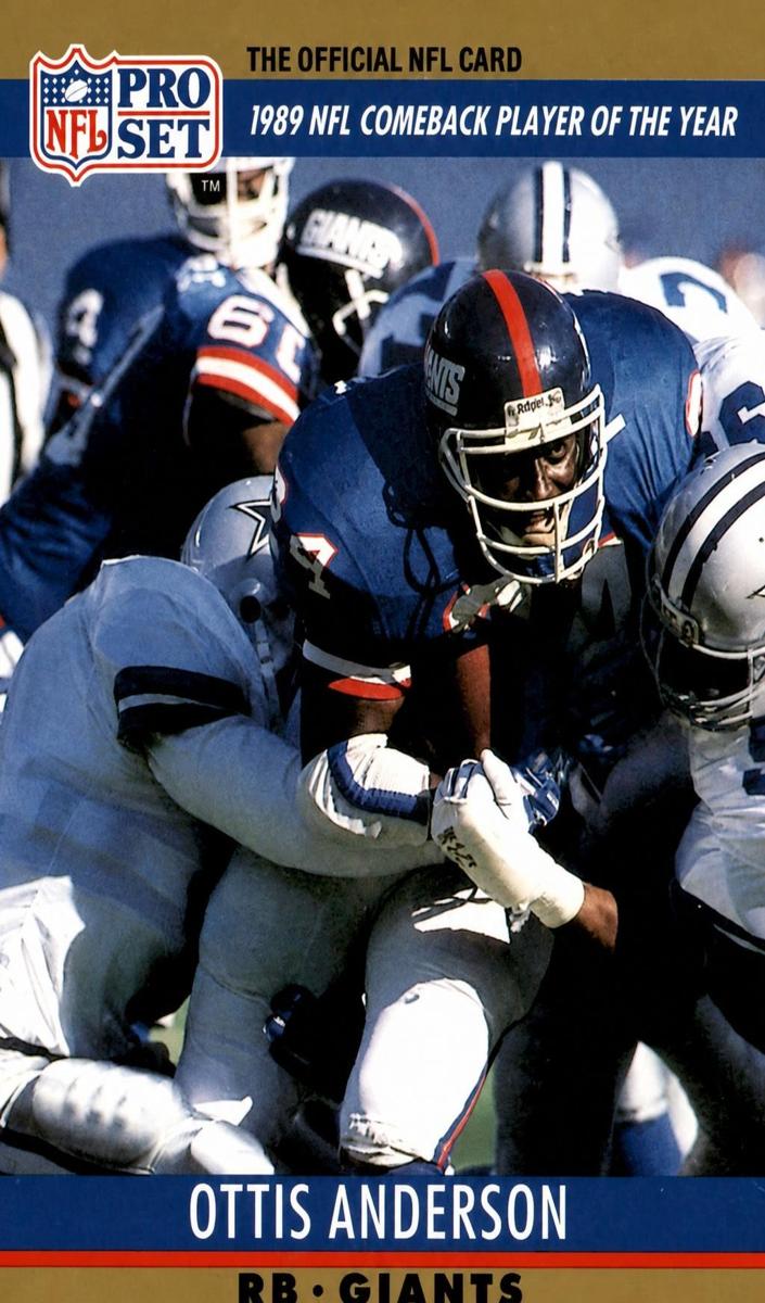 1990 Ottis Anderson #7